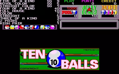 jeu Ten Balls (Ver 1.05)