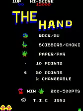 jeu The Hand