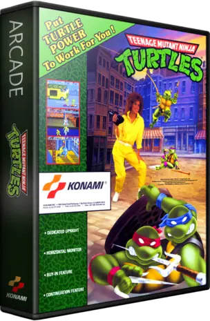 jeu Teenage Mutant Ninja Turtles (US 4 Players, version H)