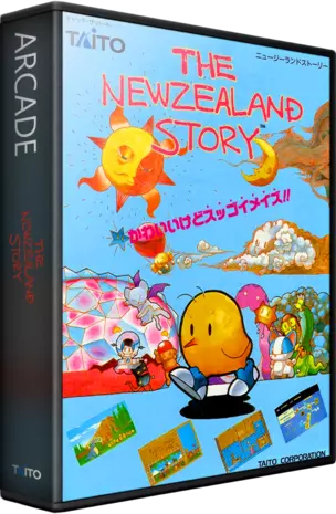 ROM The NewZealand Story (Japan, new version) (newer PCB)