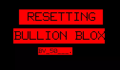 jeu Bullion Blox (Bwb) (MPU4 Video)