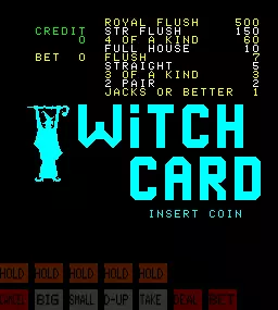 jeu Witch Card (English, witch game, lamps)