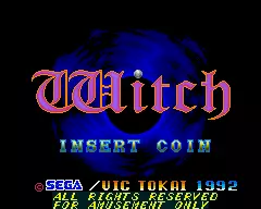 jeu Witch (Sega License)