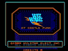 jeu Wiz Warz (prototype)