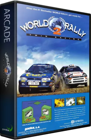 ROM World Rally 2: Twin Racing