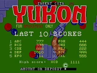 jeu Yukon (version 2.0)