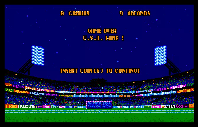 Image n° 1 - gameover : World Trophy Soccer (Arcadia, V 3.0)