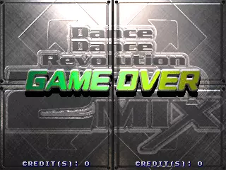 Image n° 1 - gameover : Dance Dance Revolution 2nd Mix - Link Ver (GE885 VER. JAB)