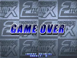 Image n° 2 - gameover : Guitar Freaks 2nd Mix Ver 1.01 (GQ883 VER. JAD) (CHD) (cdrom0)