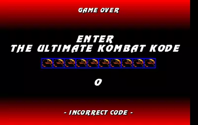 Image n° 2 - gameover : Mortal Kombat 3 (rev 1.0)