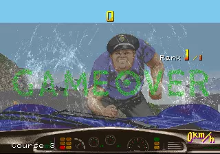 Image n° 1 - gameover : Rad Rally (Japan)