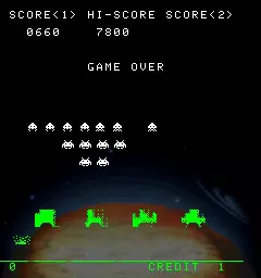 Image n° 1 - gameover : Space Invaders Anniversary (V2.02J) (CHD) (pccard:taitopccard1:image)