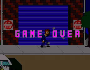 Image n° 1 - gameover : The Simpsons (4 Players World, set 2)