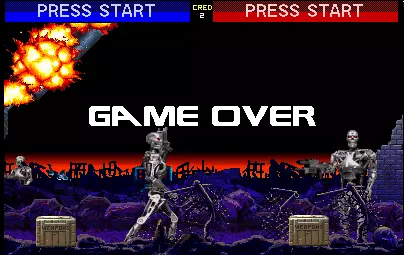 Image n° 2 - gameover : Terminator 2 - Judgment Day (prototype, rev PA2 10-18-91)