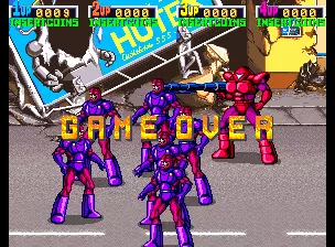 Image n° 1 - gameover : X-Men (4 Players ver EBA)