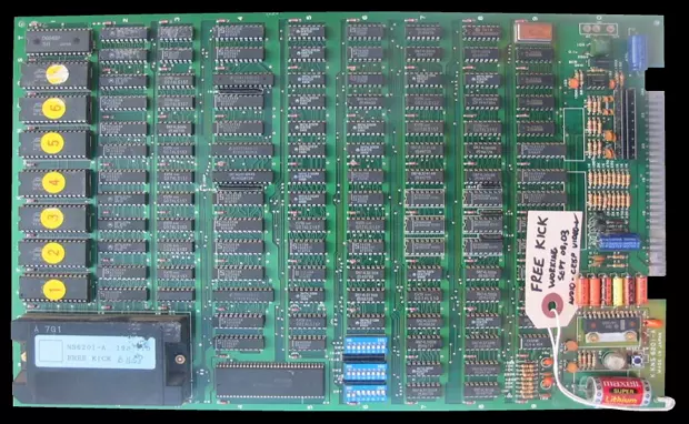 Image n° 4 - pcb : Free Kick (NS6201-A 1987.9)