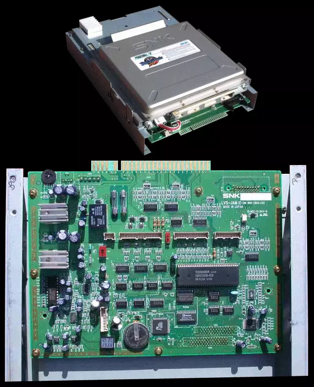 Image n° 3 - pcb : Hyper NeoGeo 64 Bios