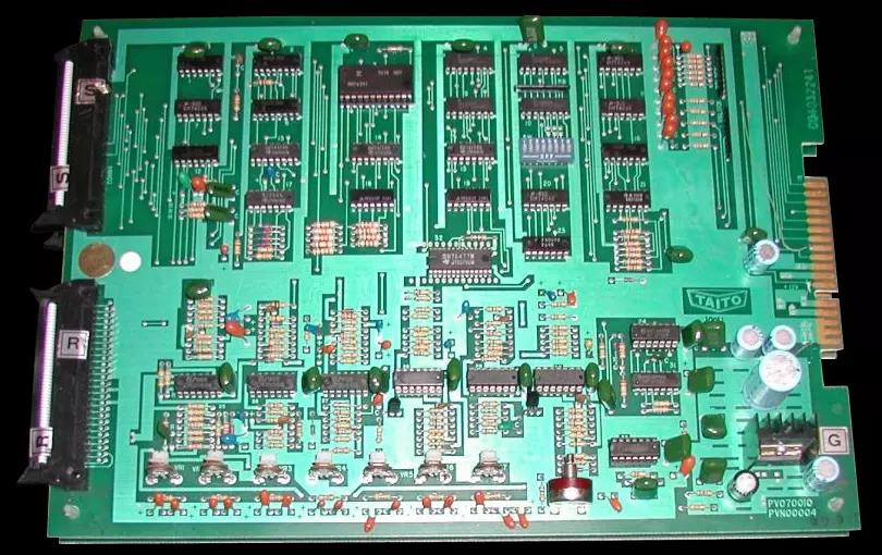 Image n° 4 - pcb : Space Invaders Part II (Taito)