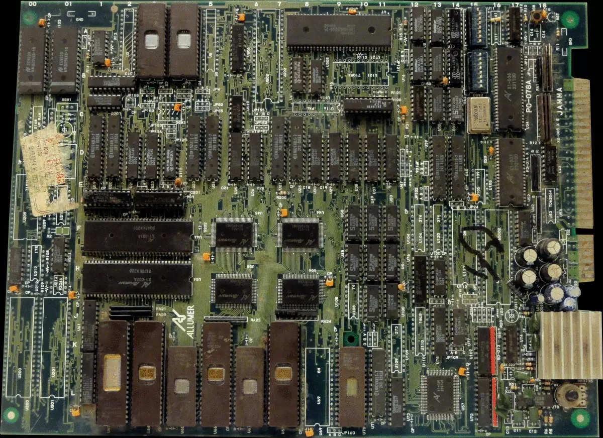 Image n° 2 - pcb : J. J. Squawkers (bootleg, Blandia Conversion)