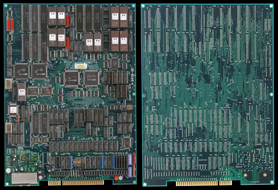 Image n° 2 - pcb : Mutant Fighter (World ver EM-5)