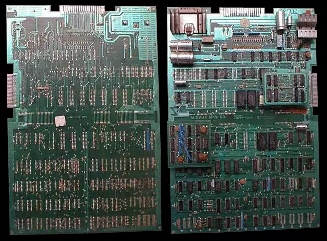 Image n° 3 - pcb : Pac-Man (Midway)