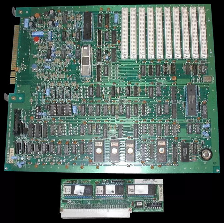 Image n° 4 - pcb : Kung Fu (PlayChoice-10)