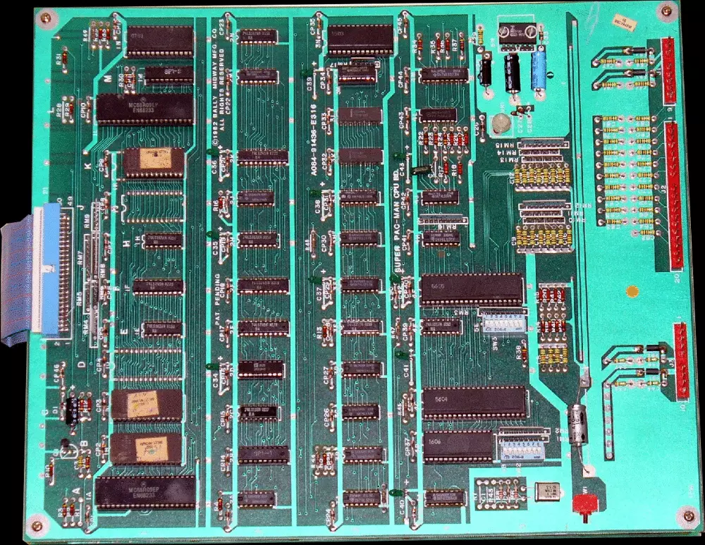 Image n° 4 - pcb : Super Pac-Man (Midway)