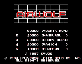 Image n° 6 - scores : Airwolf