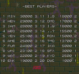 Image n° 5 - scores : Bad Dudes vs. Dragonninja (US)