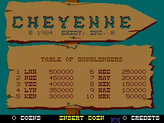 Image n° 4 - scores : Cheyenne (version 1.0)