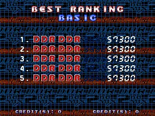 Image n° 3 - scores : Dance Dance Revolution 2nd Mix with beatmaniaIIDX substream CLUB VERSiON 2 (GE984 VER. JAA) (CHD) (cdrom0)