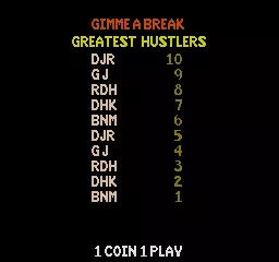 Image n° 3 - scores : Gimme A Break (7-7-85)