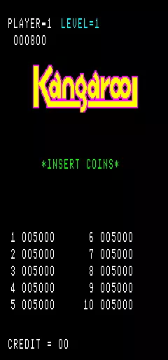 Image n° 4 - scores : Kangaroo (Atari)