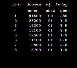 Image n° 6 - scores : P-47 - The Phantom Fighter (World)