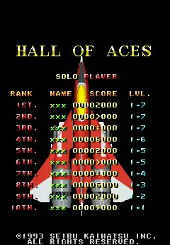 Image n° 1 - scores : Raiden II (set 6, Easy Version)