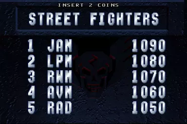 Image n° 1 - scores : Street Fighter: The Movie (v1.10)