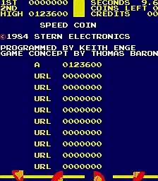 Image n° 3 - scores : Speed Coin (prototype)