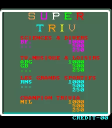 Image n° 2 - scores : Super Triv