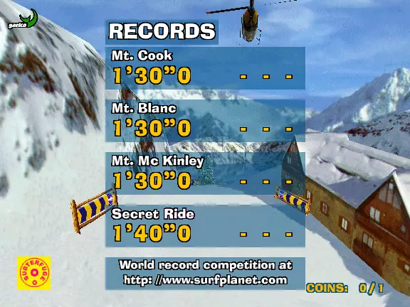 Image n° 4 - scores : Surf Planet (Version 4.1)