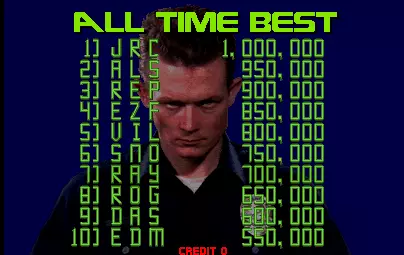 Image n° 3 - scores : Terminator 2 - Judgment Day (prototype, rev PA2 10-18-91)