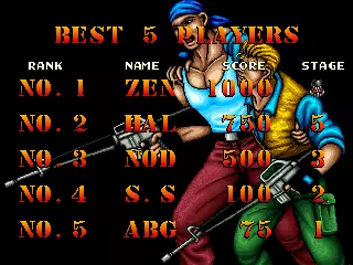 Image n° 4 - scores : Thunder Zone (World)