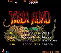 Image n° 5 - scores : Tiger Road (US)