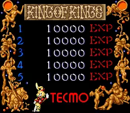 Image n° 3 - scores : Tecmo Knight