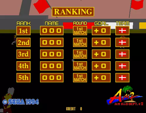 Image n° 3 - scores : Virtua Striker (Revision A)