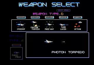 Image n° 5 - select : Gradius III (World, program code R)