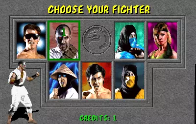 Image n° 6 - select : Mortal Kombat (Reptile Man hack)
