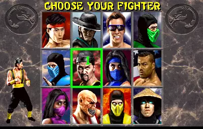 Image n° 6 - select : Mortal Kombat II (rev L3.2 (European))