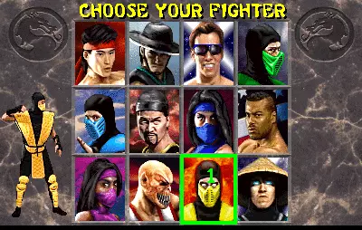 Image n° 5 - select : Mortal Kombat II (rev L4.2, hack)