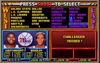 Image n° 6 - select : NBA Jam TE (rev 4.0 03-23-94)