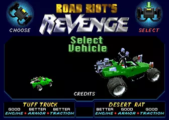 Image n° 4 - select : Road Riot's Revenge (prototype, Sep 06, 1994)